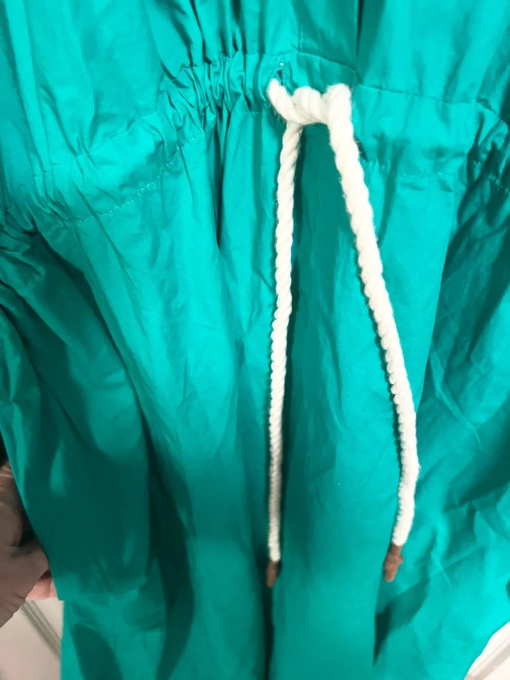 NWT BANANA REPUBLIC COTTON POPLIN Shirtdress pockets size m/l - Picture 7 of 14